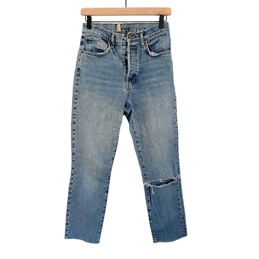 We The Free High Waisted Mom Jeans